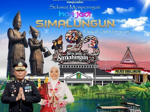 Kapolres Simalungun AKBP Marganda Aritonang & Bhayangkari Ucapkan Selamat Hari Jadi ke-193: “Kompak, Solid, Berjuang — Habonaron Do Bona”