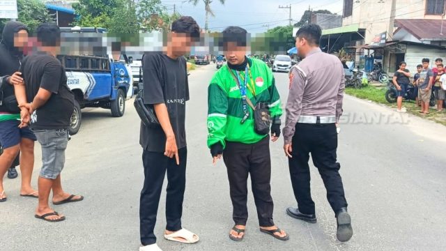 Kronologi Laka Lantas di Jalan Rakutta Sembiring
