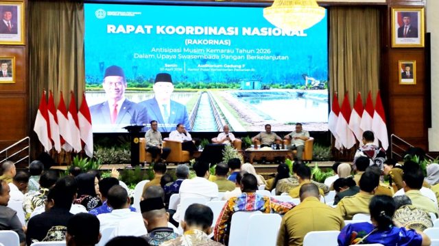 Bupati Simalungun Hadiri Rakornas di Kementan RI : Usulkan Penguatan Infrastruktur Pertanian dan Cetak Sawah Baru