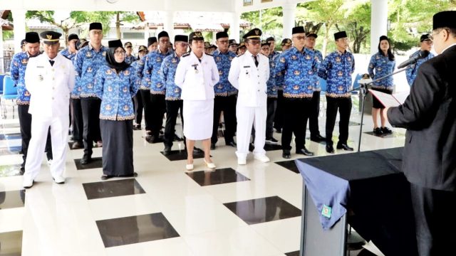 45 Pejabat Dilantik, Pemkab Simalungun Perkuat Kinerja Wujudkan “Semangat Baru Simalungun Maju”
