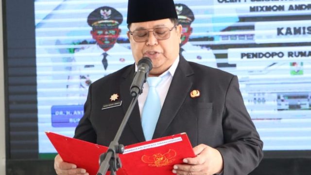 Inilah Data 45 Pejabat Yang Di Dilantik, Sekda Tegaskan Hal Ini…! 