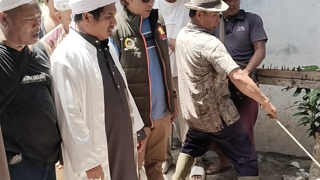 Idul Adha Penuh Toleransi di Persulukan Serambi Babussalam, Muslim dan Non-Muslim Duduk Bersama Menikmati Berkah Kurban