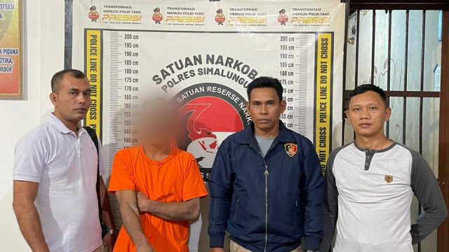 Tidak Berkutik..! Bandar Sabu Dilbekuk Polsek Raya Kahean di Kebun Sawit, Nekat Melawan Pakai Gunting