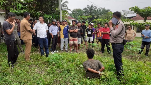Sentuhan kemanusiaan Polri: Kapolsek Gunung Malela turun tangan bantu ODGJ penggali kuburan, penanganan tuntas dalam sehari