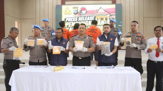 Sat Narkoba Polres Simalungun, 13 Tersangka Diciduk dalam Sepekan, Ratusan Gram Sabu dan Ganja Disita