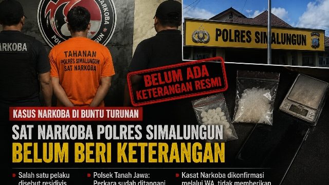 Kasus Dugaan Penyalahgunaan Narkoba di Buntu Turunan Masih Minim Informasi, Sat Narkoba Polres Simalungun Belum Berikan Keterangan Resmi