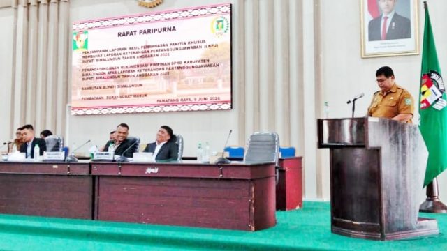 DPRD Simalungun Serahkan Rekomendasi LKPj Bupati 2025, Jadi Kompas Perbaikan Kinerja dan Akselerasi Pembangunan Daerah