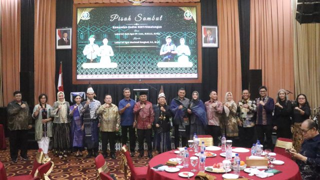 Kapolres Simalungun Hadiri Temu Pisah Dandim 0207/Simalungun, Perkuat Sinergi TNI-Polri Jaga Stabilitas Daerah