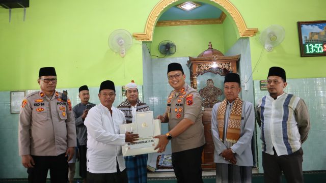 Kapolres Langkat Safari Jumat, Ajak Masyarakat Lawan Hoaks dan Perkuat Kolaborasi Jaga Kamtibmas