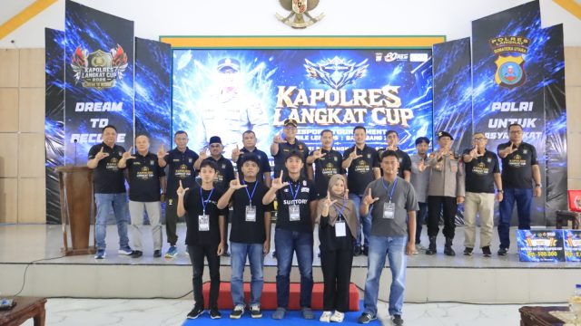 Ratusan Pelajar Ramaikan Turnamen Mobile Legends Kapolres Langkat Cup 2026, Juara Wakili Langkat ke Tingkat Polda Sumut