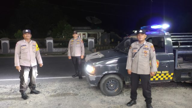 Tekan Kriminalitas Malam Hari, Polsek Pangkalan Susu Intensifkan Patroli KRYD Antisipasi 3C dan Gangguan Kamtibmas