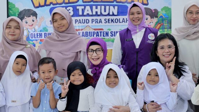 Bunda PAUD Simalungun Gaungkan Wajib Belajar 13 Tahun, PAUD Jadi Fondasi Membangun Generasi Unggul