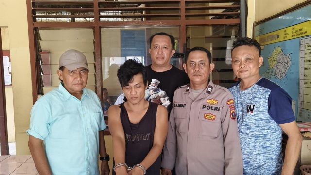 Digerebek di Lokalisasi Bukit Maraja, Pengedar Sabu Diciduk Polsek Gunung Malela, Dua Ponsel dan Uang Tunai Ikut Disita