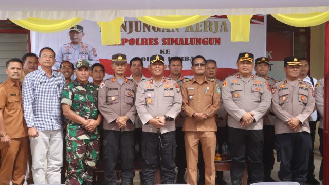 Kapolres Simalungun Sambangi Tiga Polsek dalam Sehari, Tegaskan Perang Melawan Narkoba dan Perkuat Soliditas TNI-Polri Bersama Pemerintah