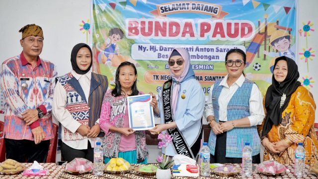 Bunda PAUD Simalungun Resmikan Dua TK Negeri Pembina, Tegaskan Pendidikan Prasekolah Fondasi Generasi Emas 2045