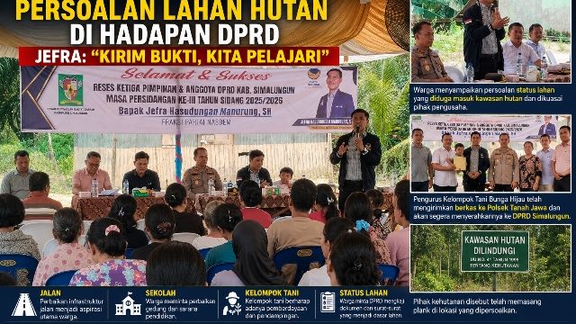 Warga Pondok II Buka Persoalan Lahan Hutan di Hadapan DPRD, Jefra : “Kirim Bukti, Kita Pelajari