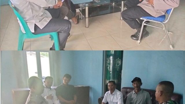 Sinergitas TNI-Polri Sambangi Perangkat Desa Perkotaan, Siskamling Didorong Kembali Aktif
