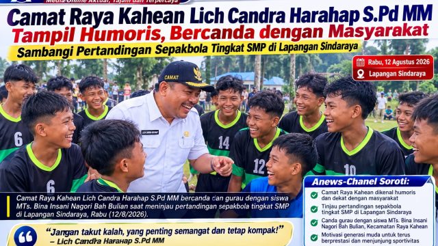 Camat Raya Kahean Hadir dengan Senyum, Humor Jadi Jembatan Dekatkan Pemerintah dengan Generasi Muda