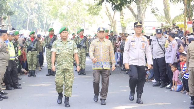 Kapolres Langkat Hadiri Puncak Peringatan Brandan Bumi Hangus ke-79, Kobarkan Semangat Perjuangan