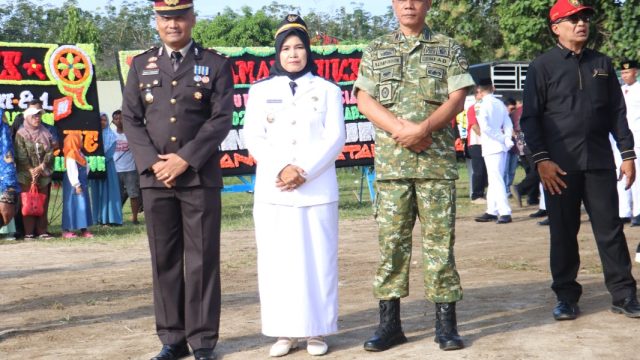 Camat Dolok Batu Nanggar Apresiasi Suksesnya Upacara HUT ke-81 RI
