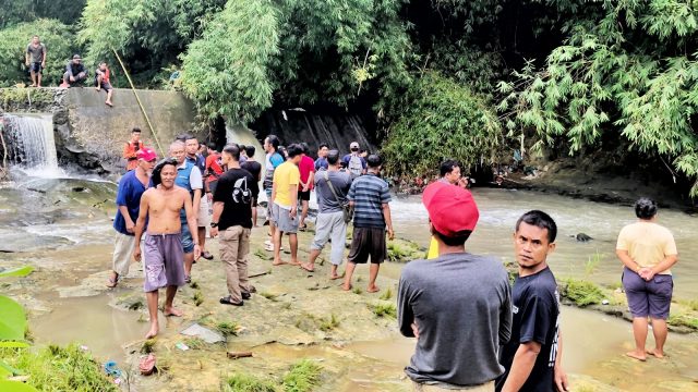 BPBD Simalungun Gerak Cepat Bantu Tim Gabungan Pencarian Anak Hanyut di Sungai Tanjung Pinggir