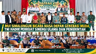 MUI Simalungun Bicara Masa Depan Generasi Muda, TNI Hadir Perkuat Sinergi Ulama dan Pemerintah