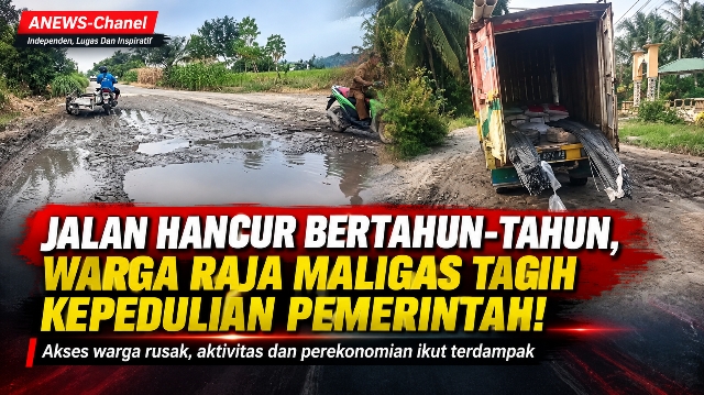 Jalan Hancur Bertahun-tahun, Warga Raja Maligas Tagih Kepedulian Pemerintah