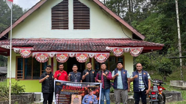 Cegah Api Sebelum Membesar, Sat Reskrim Polres Simalungun Gandeng Manggala Agni Sisir Kawasan Rawan Karhutla