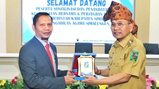 Pemkab Simalungun dan Pengadilan Agama Jalin Sinergi Pelayanan Publik Melalui MoU dan PKS