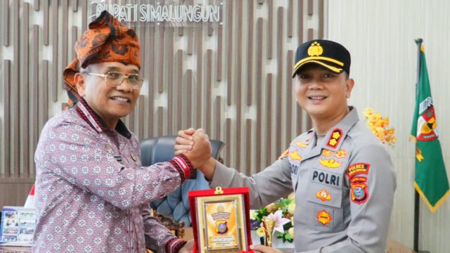 Kapolres Simalungun Sambangi Bupati, Perkuat Sinergi Jaga Kamtibmas dan Pelayanan Publik