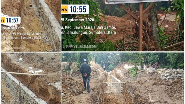 Proyek irigasi Rp1,97 miliar diduga dikerjakan manual, mutu pekerjaan dipertanyakan — DPUTR Simalungun jangan tutup mata!
