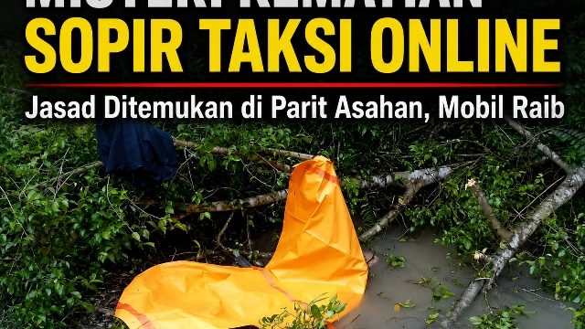 Misteri Kematian Sopir Taksi Online di Asahan: Jasad Penuh Luka Ditemukan di Parit, Mobil Raib!