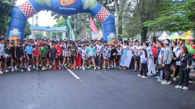 Ribuan Peserta Meriahkan Fun Run KNPI Pematangsiantar, Febry Sembiring Sampaikan Terima Kasih kepada Seluruh Pendukung