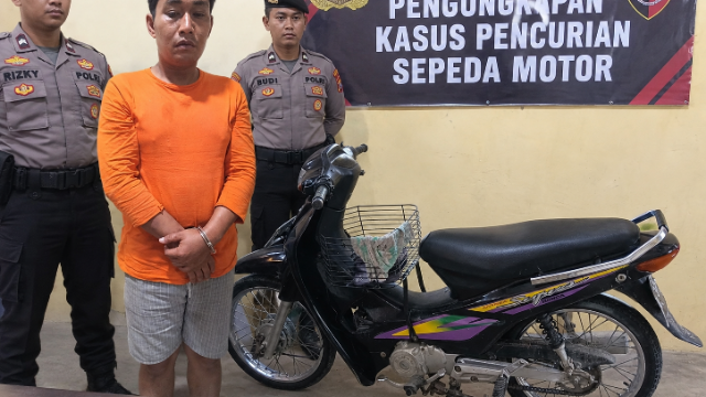 Gerak Cepat! Reskrim Polsek Bosar Maligas Ungkap Pencurian Motor di KEK Sei Mangkei, Tersangka Dijemput dari Batu Bara